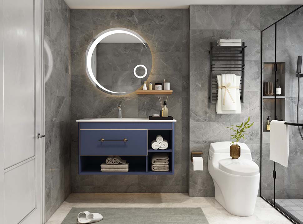 不锈钢浴室柜-YS027 格艺