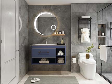 不锈钢浴室柜-YS027 格艺
