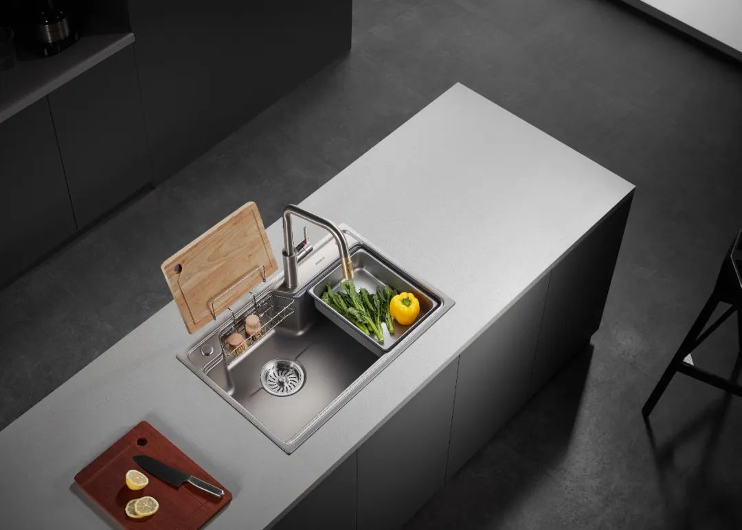 创意设计，灵动多变丨 邦克荷净纳米系列水槽，让厨房焕发新生